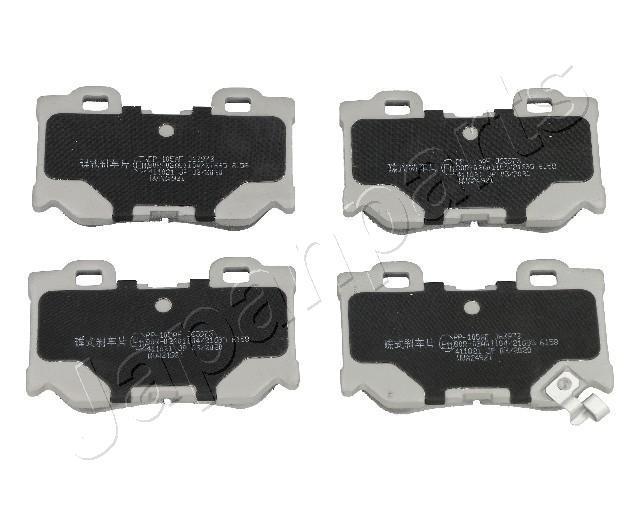 Jeu de 4 plaquettes de frein JAPANPARTS PP-105AF