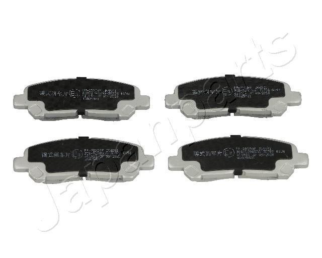 Jogo de 4 pastilhas de travão JAPANPARTS ref. PP-2000AF
