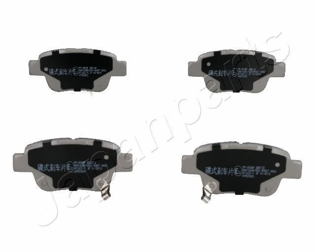 Jeu de 4 plaquettes de frein JAPANPARTS ref. PP-200AF