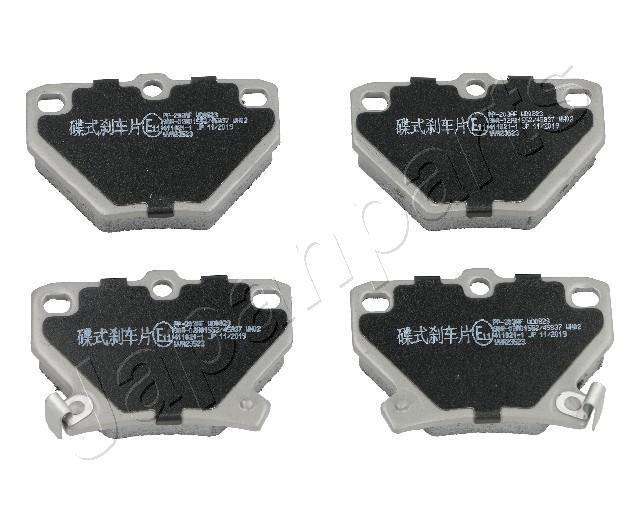 Jeu de 4 plaquettes de frein JAPANPARTS PP-203AF