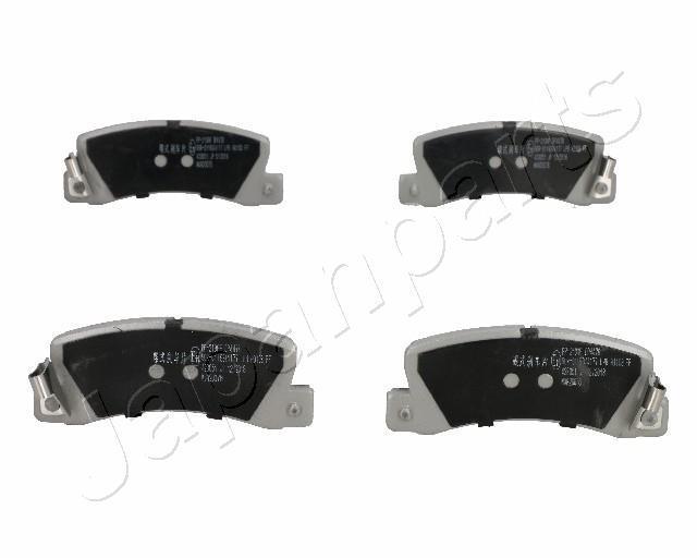Jeu de 4 plaquettes de frein JAPANPARTS PP-213AF
