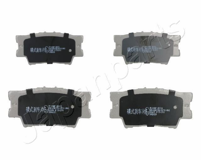 Jogo de 4 pastilhas de travão JAPANPARTS PP-218AF