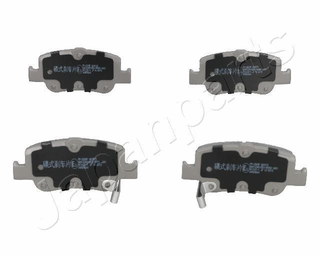 Jeu de 4 plaquettes de frein JAPANPARTS PP-220AF