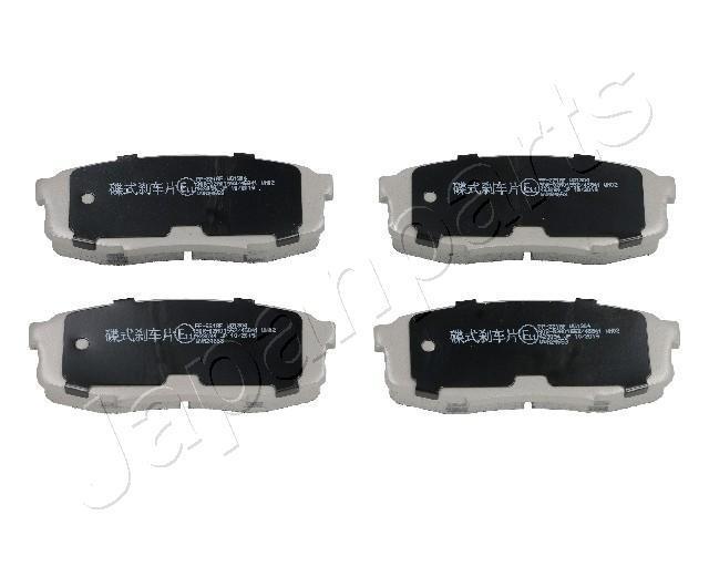 Jeu de 4 plaquettes de frein JAPANPARTS ref. PP-221AF