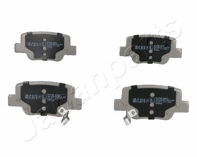 Jeu de 4 plaquettes de frein JAPANPARTS PP-224AF
