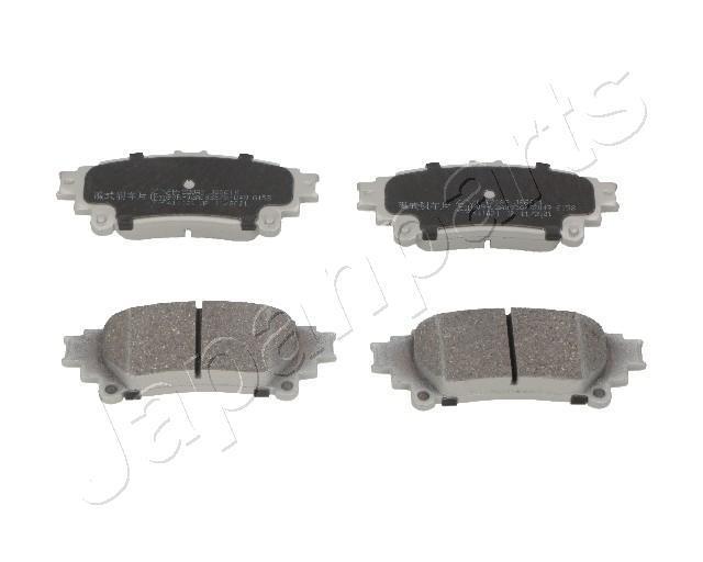 Jeu de 4 plaquettes de frein JAPANPARTS ref. PP-228AF
