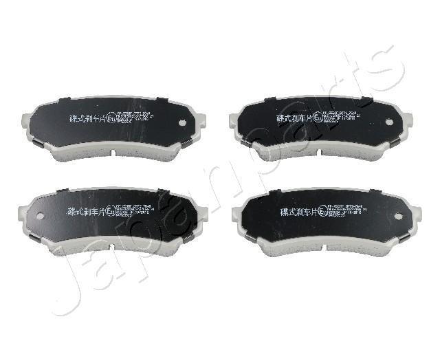Jeu de 4 plaquettes de frein JAPANPARTS PP-259AF