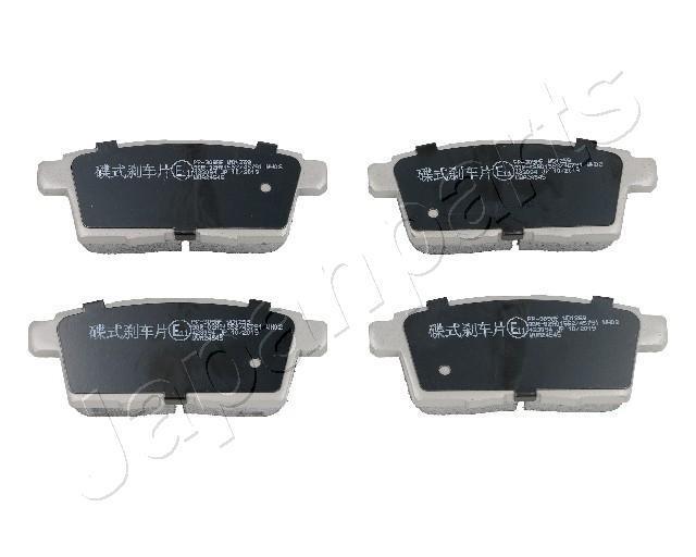 Jeu de 4 plaquettes de frein JAPANPARTS PP-309AF
