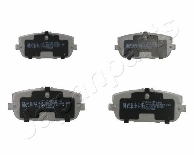 Jogo de 4 pastilhas de travão JAPANPARTS ref. PP-311AF
