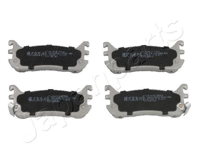 Jeu de 4 plaquettes de frein JAPANPARTS ref. PP-391AF