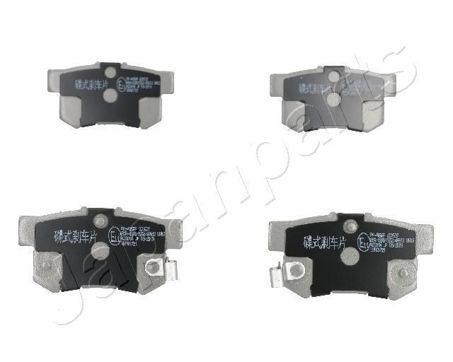 Jeu de 4 plaquettes de frein JAPANPARTS PP-405AF