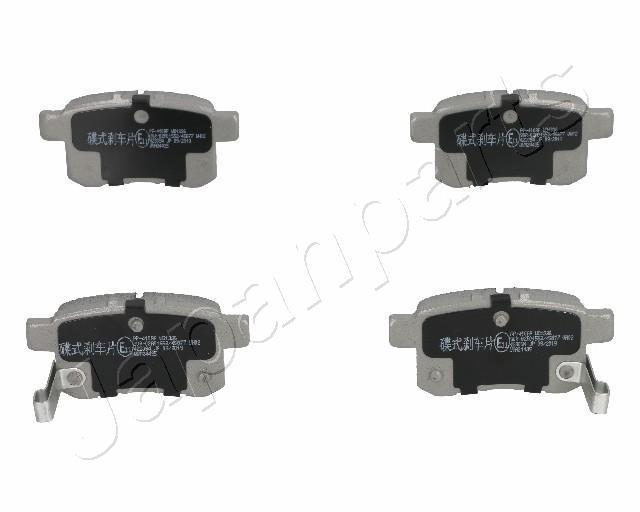 Jeu de 4 plaquettes de frein JAPANPARTS PP-410AF
