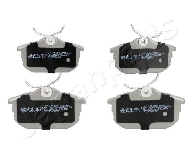 Jeu de 4 plaquettes de frein JAPANPARTS PP-507AF