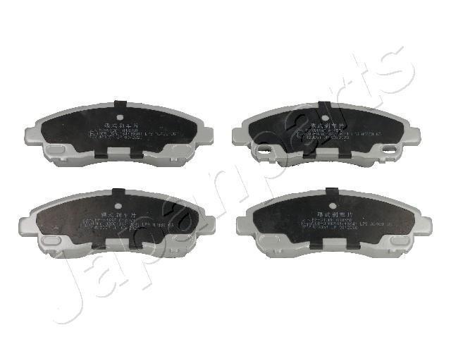 Jeu de 4 plaquettes de frein JAPANPARTS PP-513AF