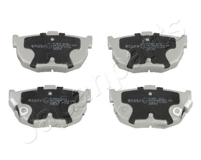Jeu de 4 plaquettes de frein JAPANPARTS ref. PP-595AF