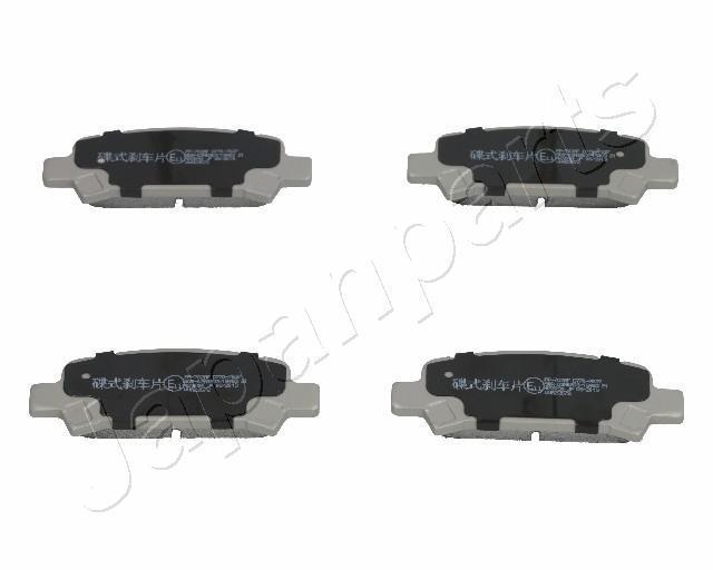 Jeu de 4 plaquettes de frein JAPANPARTS PP-702AF