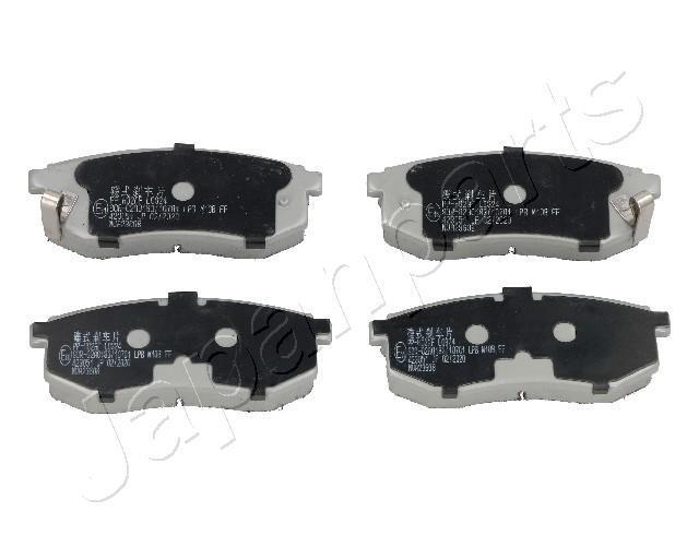 Jeu de 4 plaquettes de frein JAPANPARTS PP-H02AF