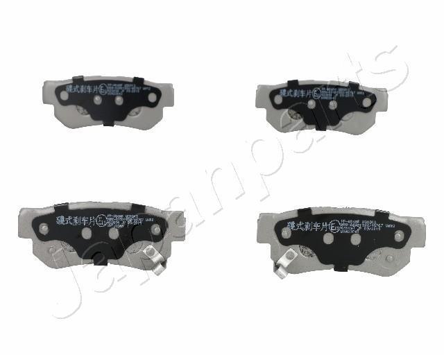 Jeu de 4 plaquettes de frein JAPANPARTS PP-H04AF