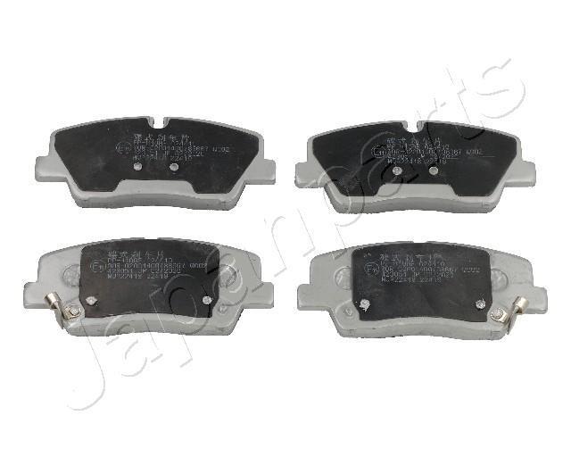 Jeu de 4 plaquettes de frein JAPANPARTS ref. PP-H10AF