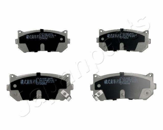 Jeu de 4 plaquettes de frein JAPANPARTS PP-K00AF