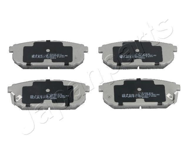 Jeu de 4 plaquettes de frein JAPANPARTS PP-K03AF