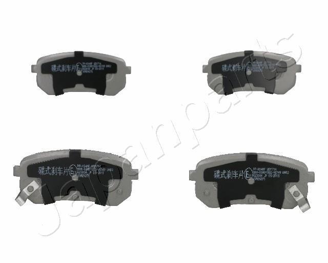 Jeu de 4 plaquettes de frein JAPANPARTS PP-K04AF