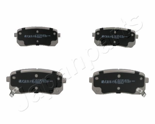 Jeu de 4 plaquettes de frein JAPANPARTS PP-K07AF
