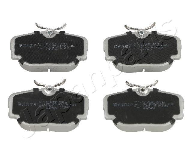 Jeu de 4 plaquettes de frein JAPANPARTS PP-L02AF