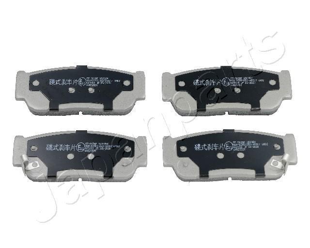 Jeu de 4 plaquettes de frein JAPANPARTS ref. PP-S02AF