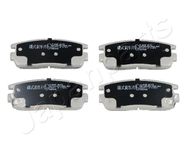 Jeu de 4 plaquettes de frein JAPANPARTS PP-W04AF