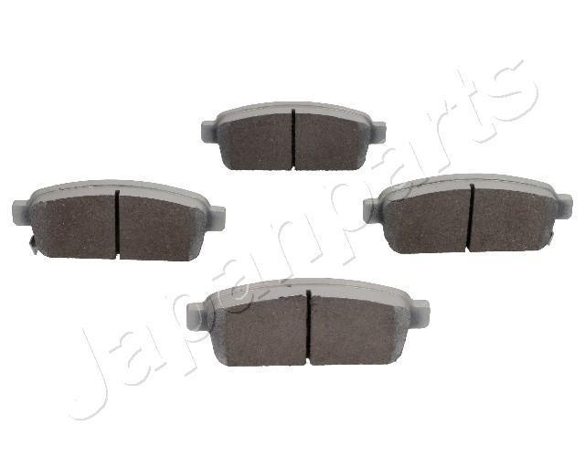 Jeu de 4 plaquettes de frein JAPANPARTS PP-W05AF