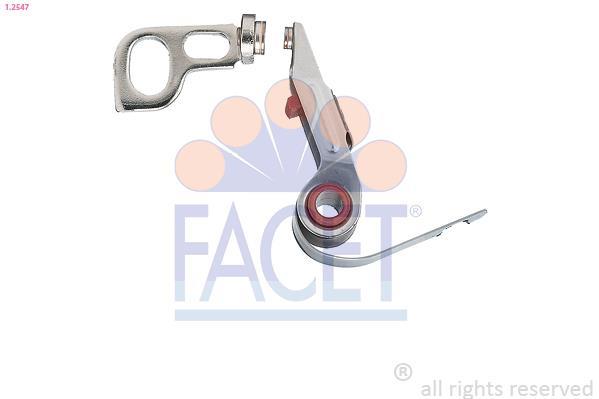 Jeu de contacts, distributeur d'allumage (Rupteurs) FACET ref. 1.2547