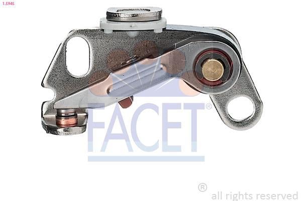 Jeu de contacts, distributeur d'allumage (Rupteurs) FACET ref. 1.5945