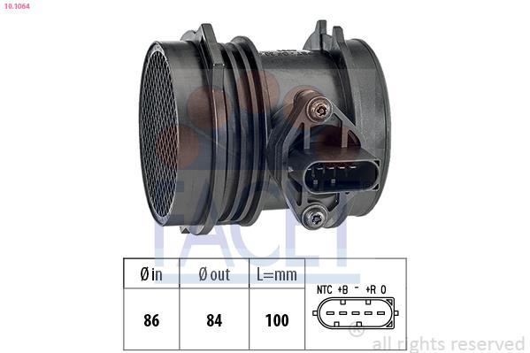 Débitmètre de masse d'air FACET ref. 10.1064