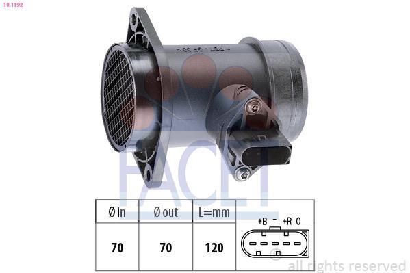 Débitmètre de masse d'air FACET ref. 10.1192