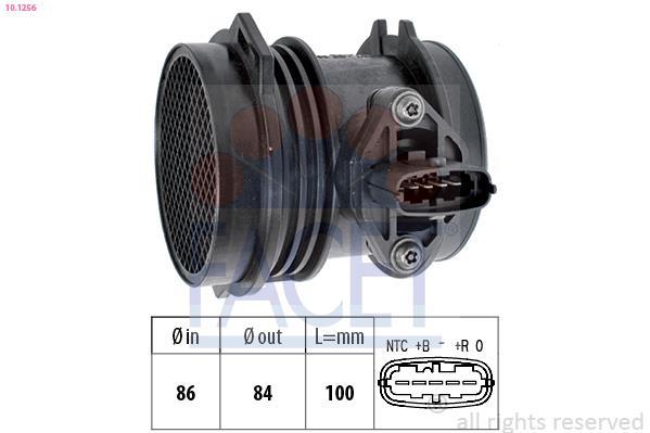 Débitmètre de masse d'air FACET ref. 10.1256