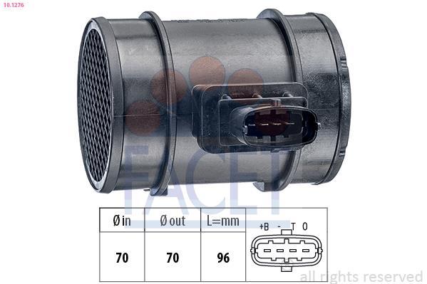 Débitmètre de masse d'air FACET ref. 10.1276