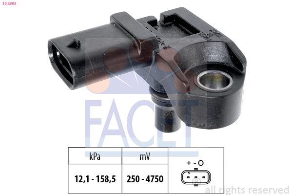 Sensor de pressão barométrica, adaptação à altitude FACET ref. 10.3393