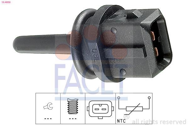 Sensor, temperatura del aire de admisión FACET ref. 10.4003