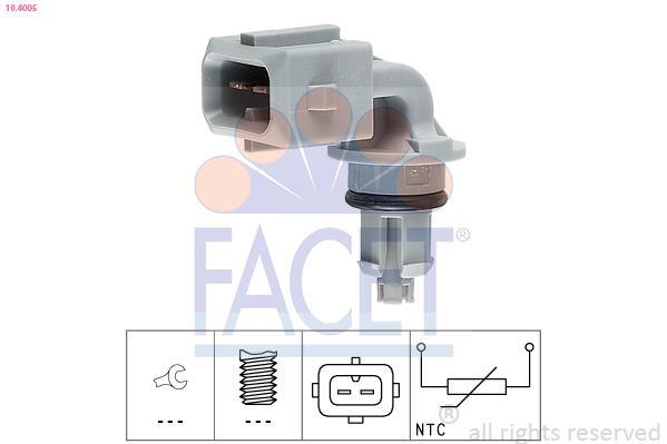 Sensor, temperatura del aire de admisión FACET ref. 10.4005