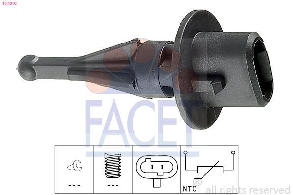 Sensor, temperatura do ar de admissão FACET ref. 10.4010