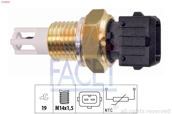 Sensor, temperatura del aire de admisión FACET ref. 10.4016