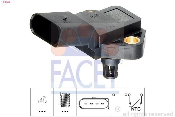 Sensor, temperatura del aire de admisión FACET ref. 10.4040