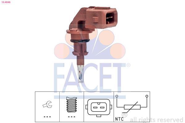 Sensor, temperatura del aire de admisión FACET ref. 10.4048