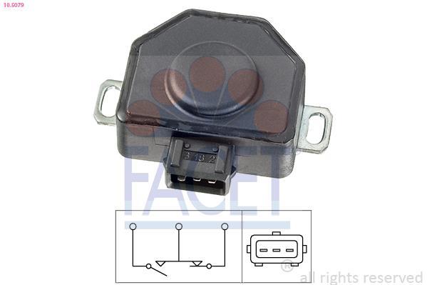 Capteur, position du papillon FACET ref. 10.5079