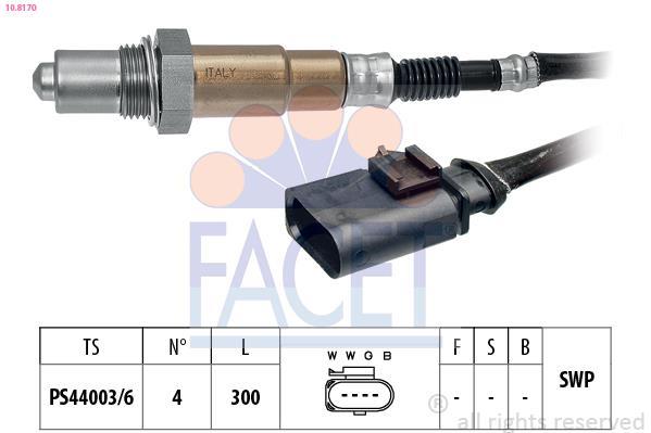 Sonda Lambda FACET ref. 10.8170