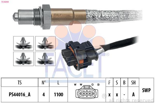 Sonde lambda (Sonde à oxygène) FACET ref. 10.8268