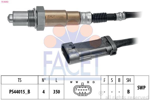 Sonde lambda (Sonde à oxygène) FACET ref. 10.8282