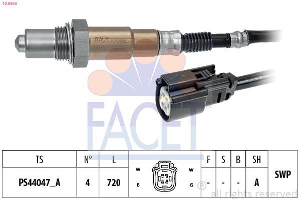 Sonda lambda FACET 10.8364