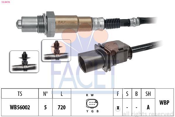 Sonda lambda FACET ref. 10.8478